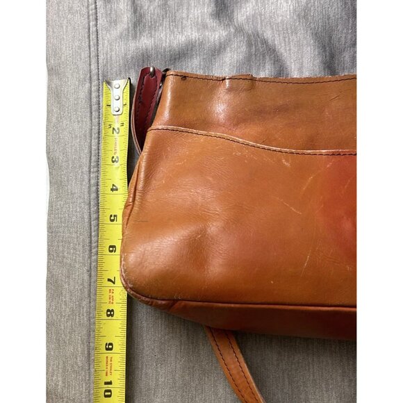 Normandie Montreal Handbag Women's Leather Hobo Bag Causal Brown - Picture 7 of 8